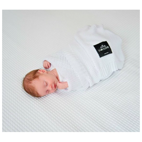 Couverture Bambou pour bebe - Noix de coco Lullalove Couverture Bambou pour bebe - Noix de coco Lullalove