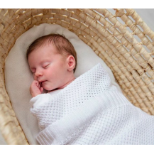 Couverture Bambou pour bebe - Noix de coco Lullalove Couverture Bambou pour bebe - Noix de coco Lullalove