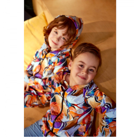 Hey Popinjay! Sweat zippé à capuche en coton bio pour garçon Hey Popinjay! Sweat zippé à capuche en coton bio pour garçon