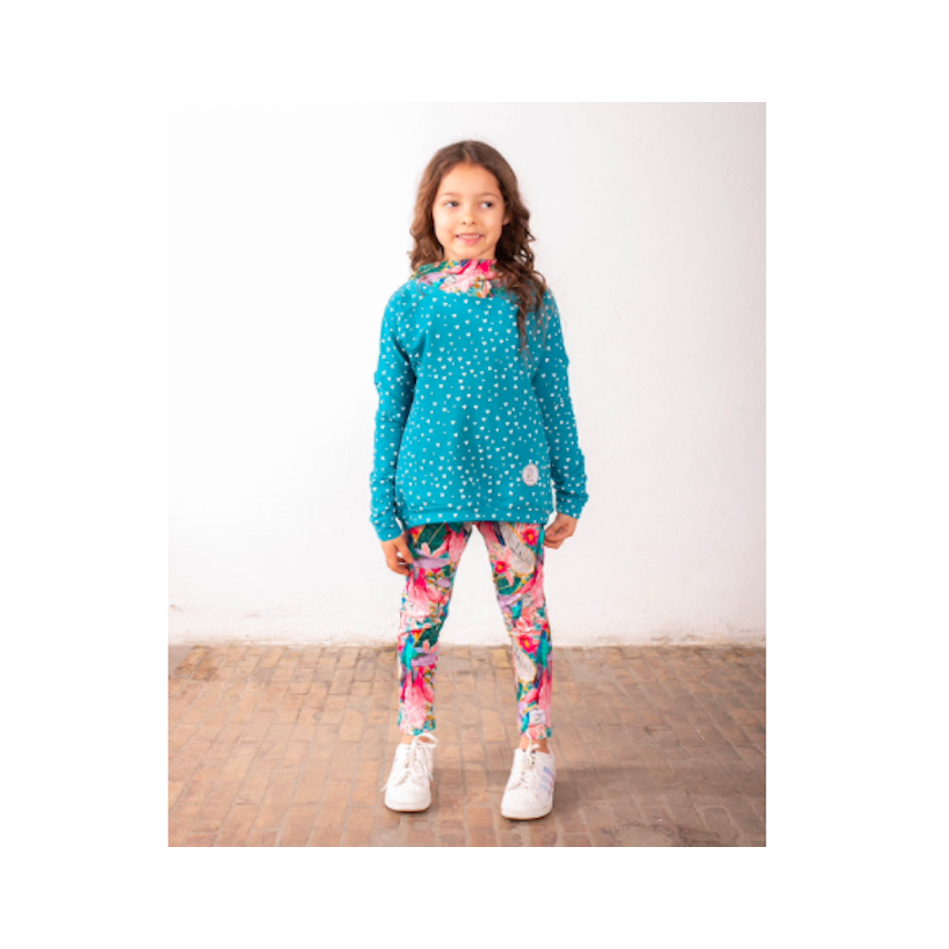 Hey Popinjay! Organic cotton leggings for girl