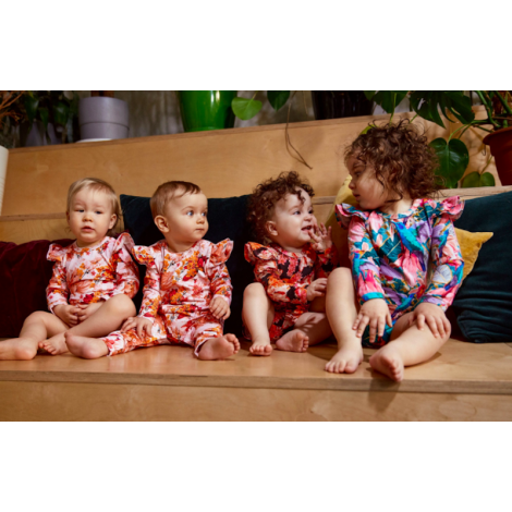 Hey Popinjay! Body en coton bio pour fille Hey Popinjay! Body en coton bio pour fille