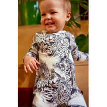 Hey Popinjay! Barboteuse, tout en un, en coton bio pour bébé Hey Popinjay! Barboteuse, tout en un, en coton bio pour bébé
