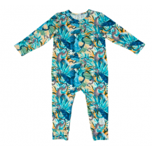 Hey Popinjay! Barboteuse, tout en un, en coton bio pour bébé Hey Popinjay! Barboteuse, tout en un, en coton bio pour bébé