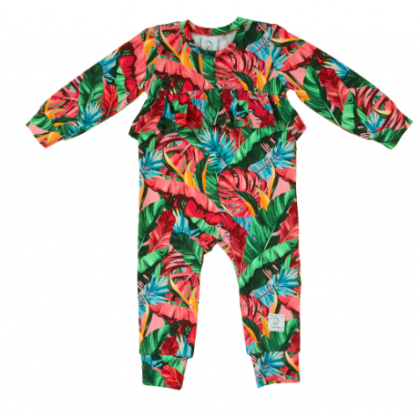 Hey Popinjay! Barboteuse, tout en un, en coton bio pour bébé