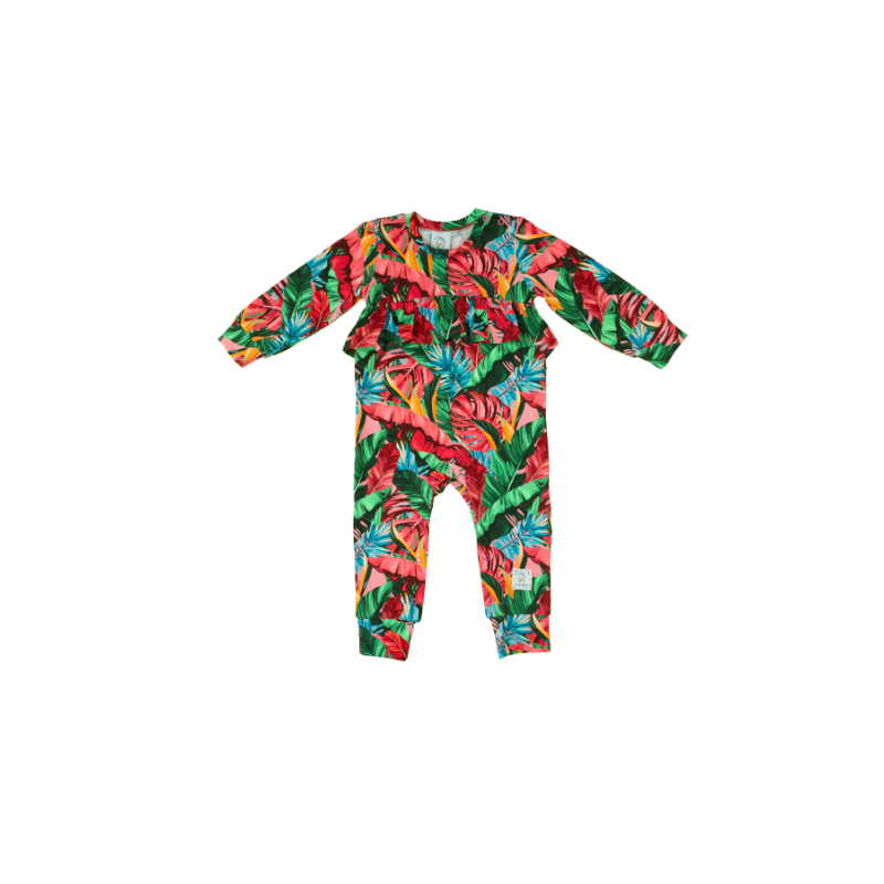 Hey Popinjay! Barboteuse, tout en un, en coton bio pour bébé