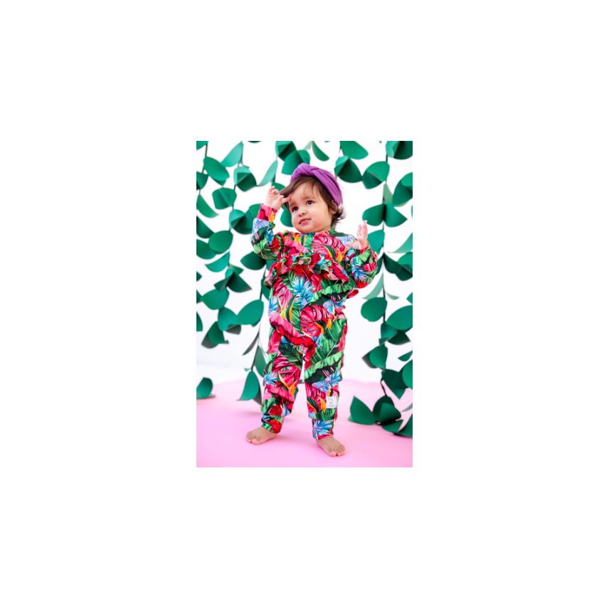 Hey Popinjay! Barboteuse, tout en un, en coton bio pour bébé