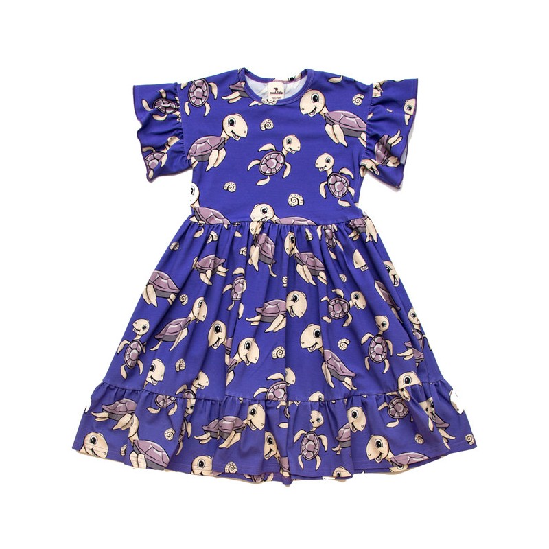 Spring dress for girl - Turtles