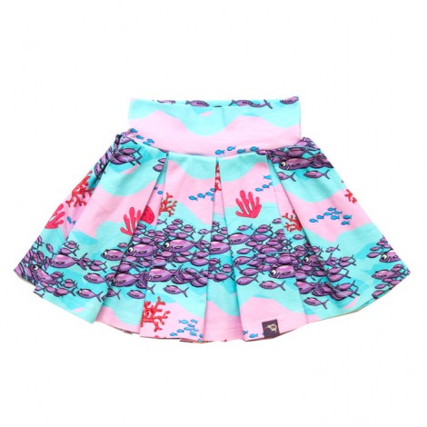 Skirt with leggings for a girl
