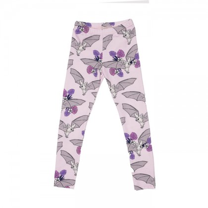 Leggings - Pinke Fledermäuse