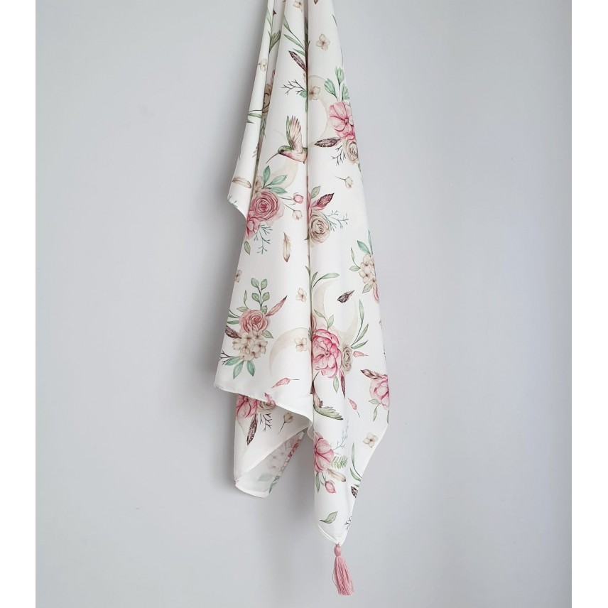 Bamboo swaddle - Hummingbirds Bamboo swaddle - Hummingbirds