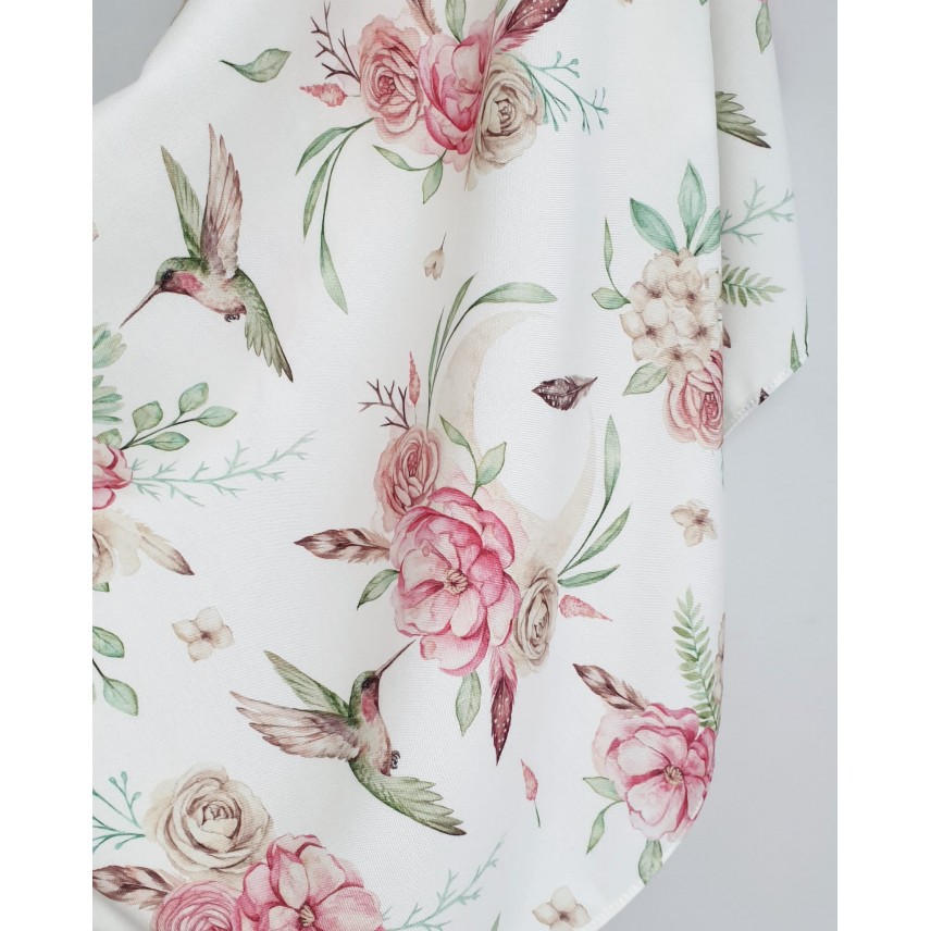 Bamboo swaddle - Hummingbirds Bamboo swaddle - Hummingbirds