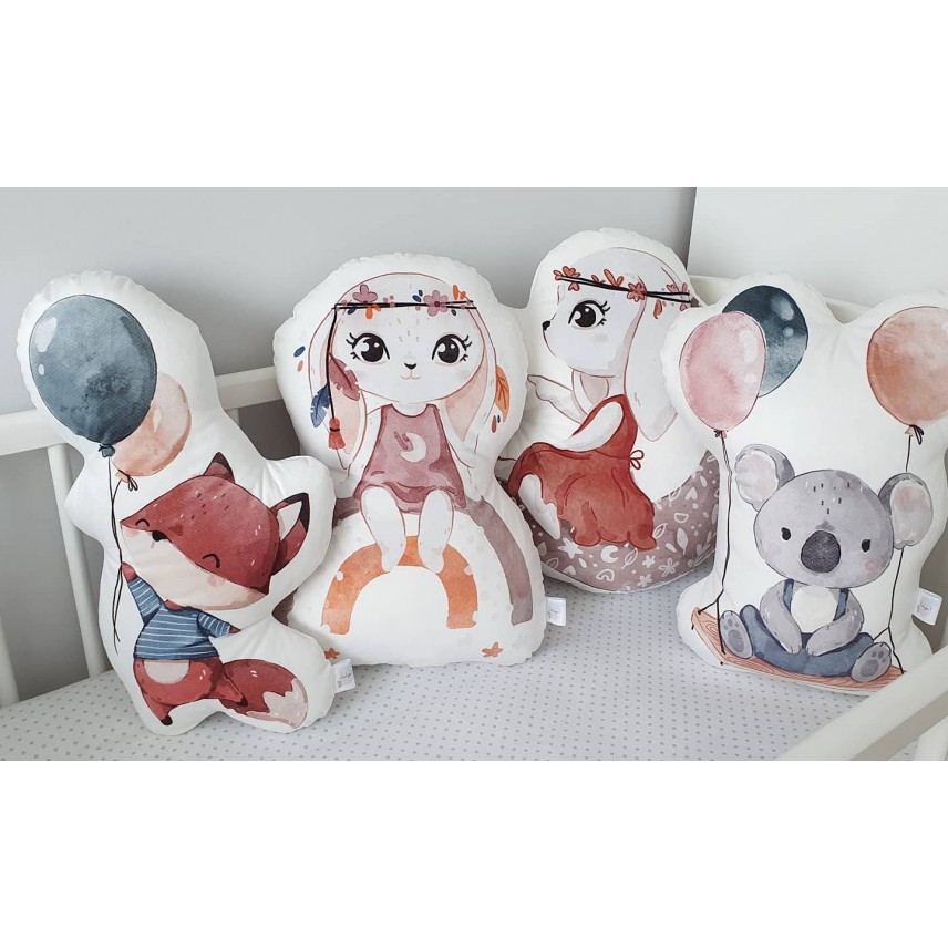 Decorative velvet pillow for children Decorative velvet pillow for children