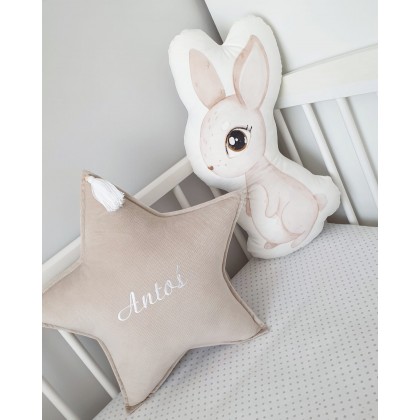 Coussin décoratif en velours pour enfant