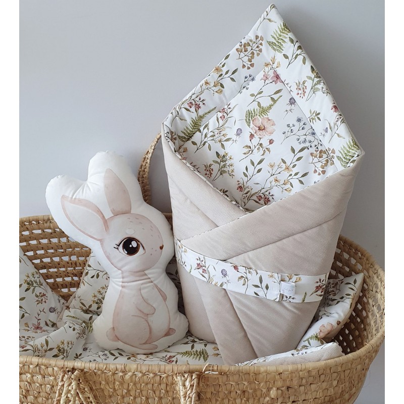 Decorative velvet pillow - Bunny