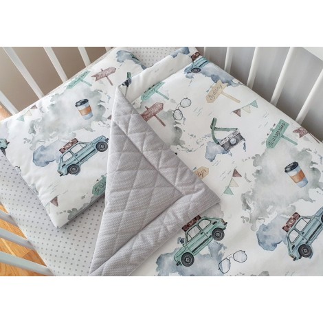 Bedding set with filling for baby