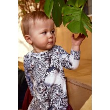 Hey Popinjay! Barboteuse, tout en un, en coton bio pour bébé Hey Popinjay! Barboteuse, tout en un, en coton bio pour bébé