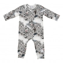 Hey Popinjay! Barboteuse, tout en un, en coton bio pour bébé Hey Popinjay! Barboteuse, tout en un, en coton bio pour bébé