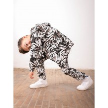 Hey Popinjay! Sweat zippé à capuche en coton bio pour garçon Hey Popinjay! Sweat zippé à capuche en coton bio pour garçon