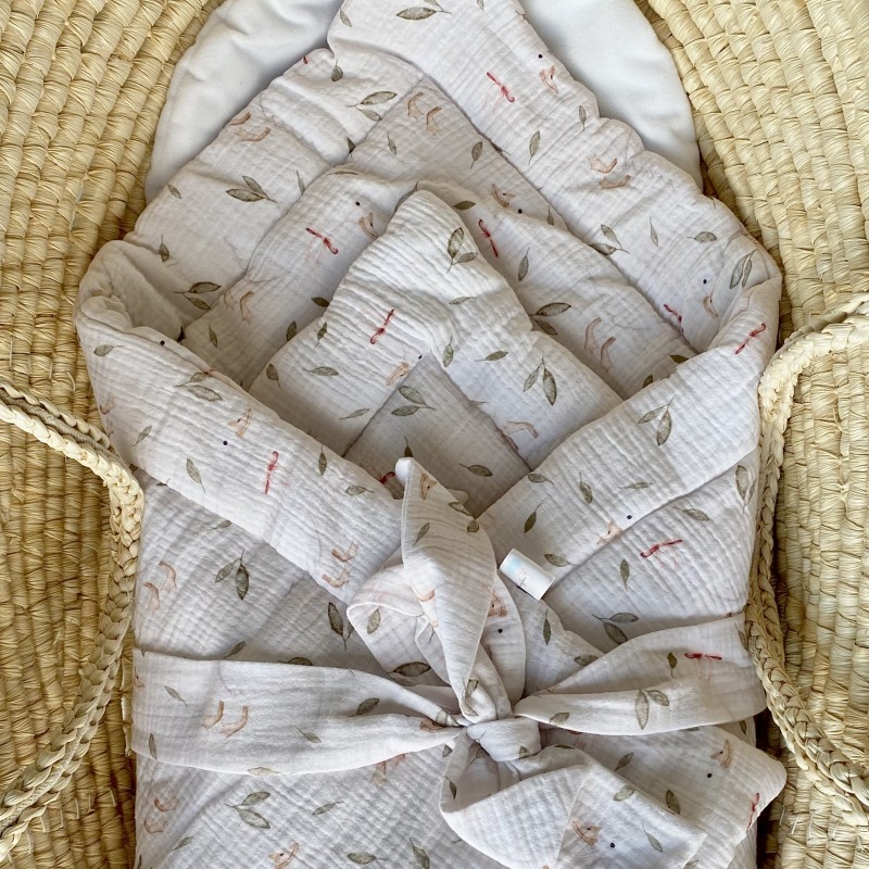 Baby wrap muslin - Geese