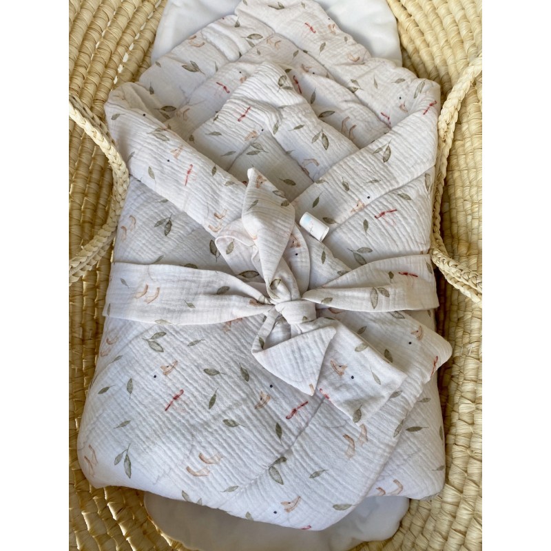 Baby wrap muslin - Geese