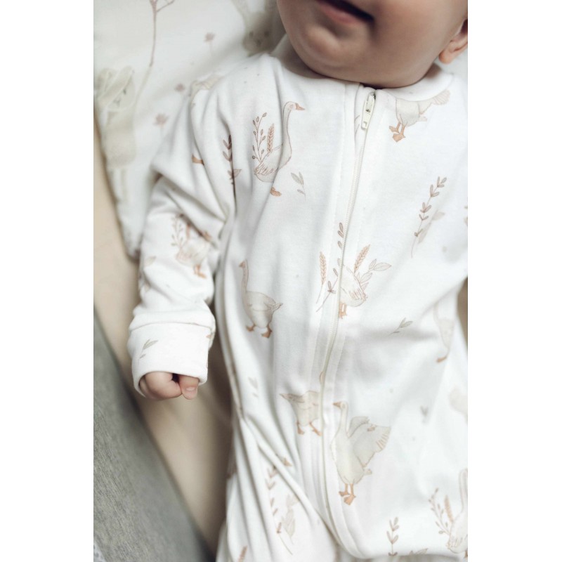 Romper / Pyjama - Glückliche Gänse