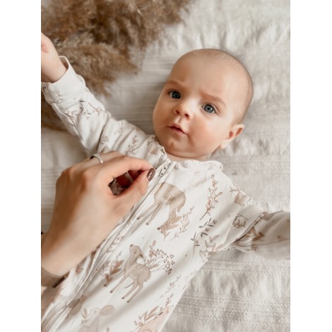 Barboteuse Pyjama pour bebe ColorStories MINTYMOOD.CH