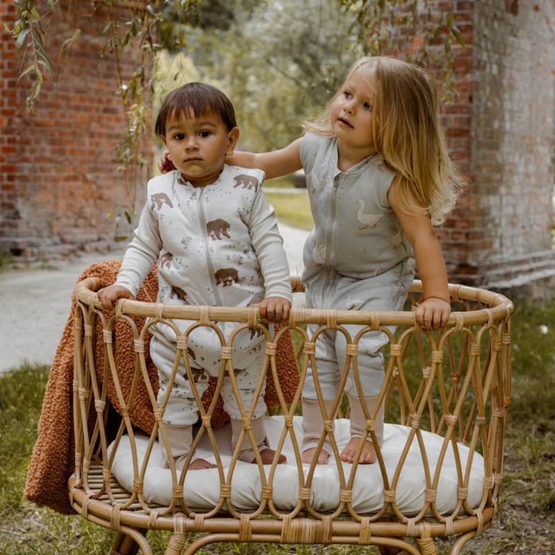 Schlafsack mit Beinen - Happy Geese Olive