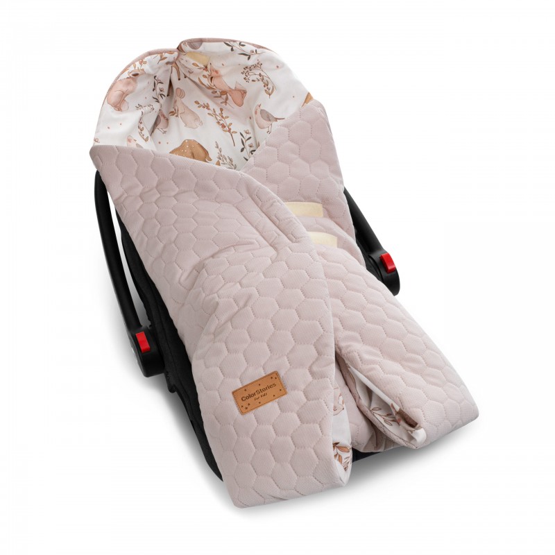 Car seat blanket 3in1 - Forest Friends