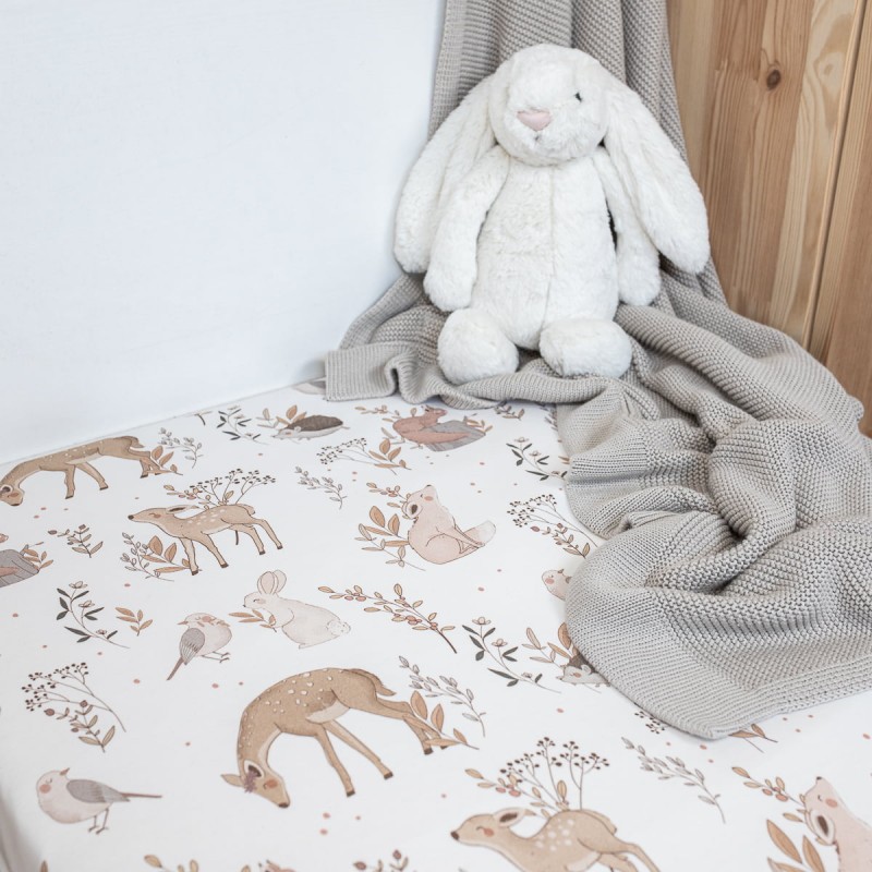 Bettlaken 70x140cm - Waldfreunde