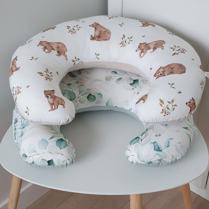 Coussin d'allaitement - Eucalyptus