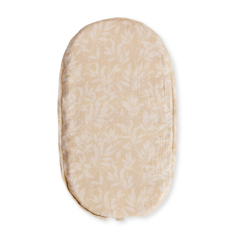 Baby Nest / Kokon 2in1 - Musselin Beige Mantulien