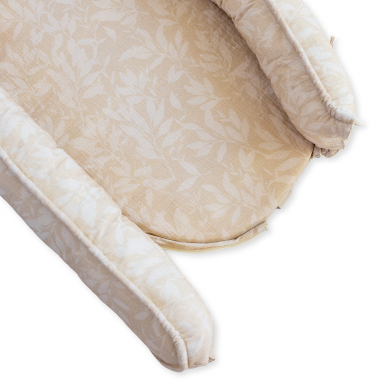 Baby Nest / Kokon 2in1 - Musselin Beige Mantulien