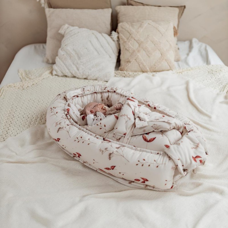 Baby Nest / Kokon 2in1 doppelseitig - Mantulien