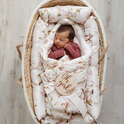 Baby wrap double-sided - Arrival of Birds