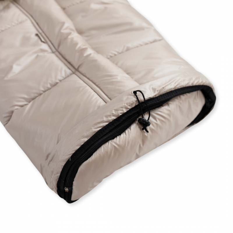 Fußsack für Kinderwagen 3in1 wasserdicht - Beige