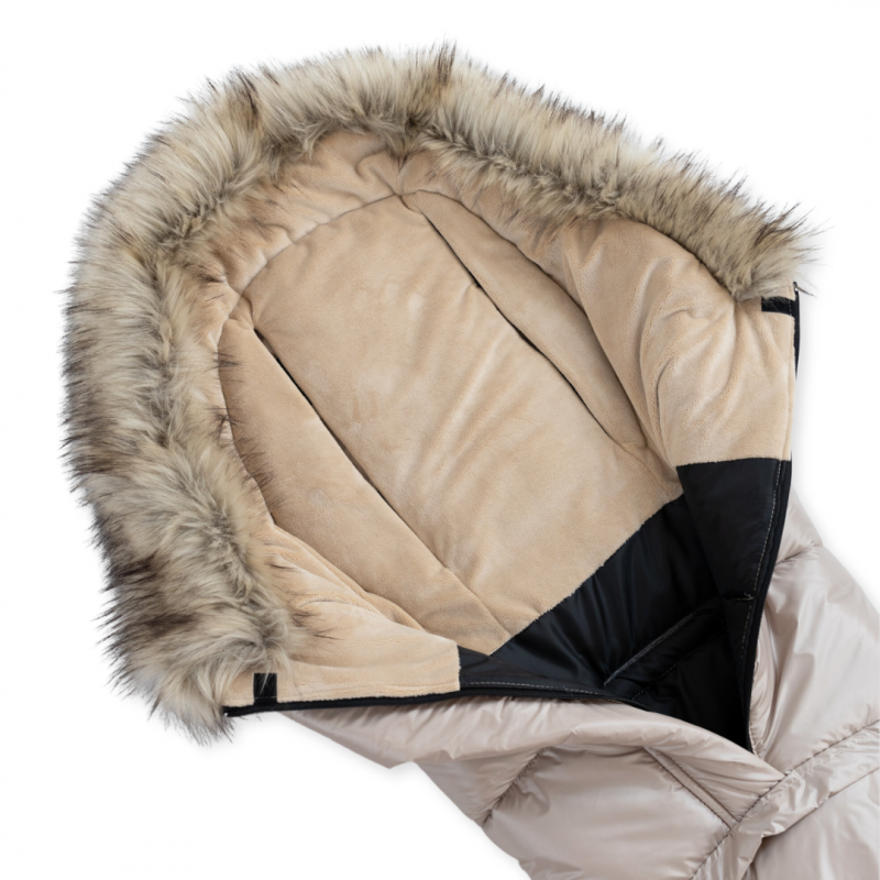 Fußsack für Kinderwagen 3in1 wasserdicht - Beige