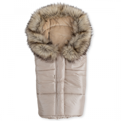 Fußsack für Kinderwagen 3in1 wasserdicht - Beige
