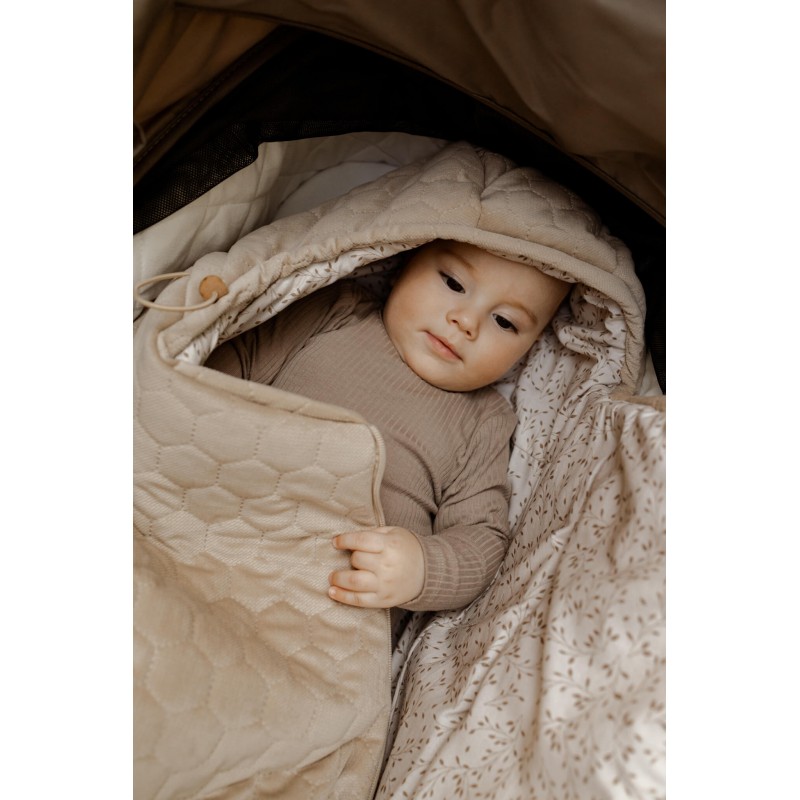Fußsack für Kinderwagen 3in1 - Kräuter