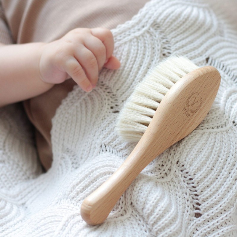 Brosse à cheveux - poils de chèvre