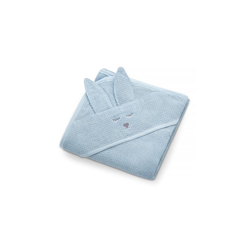 Towel with hood for baby