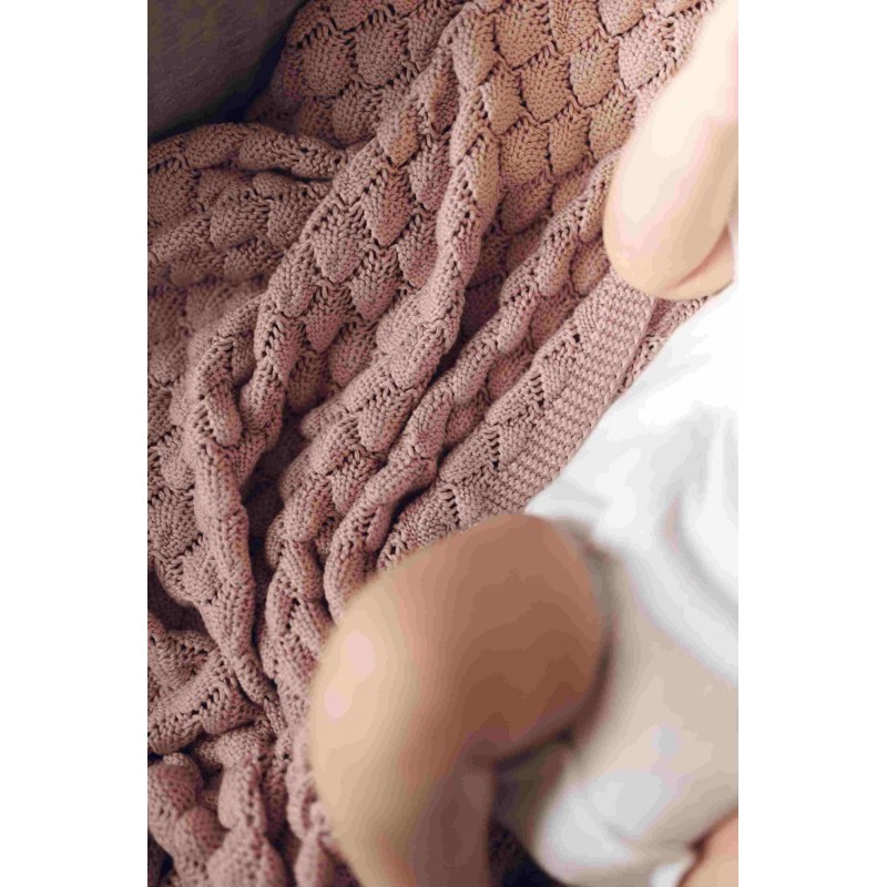 Bamboo blanket Fema - Pink