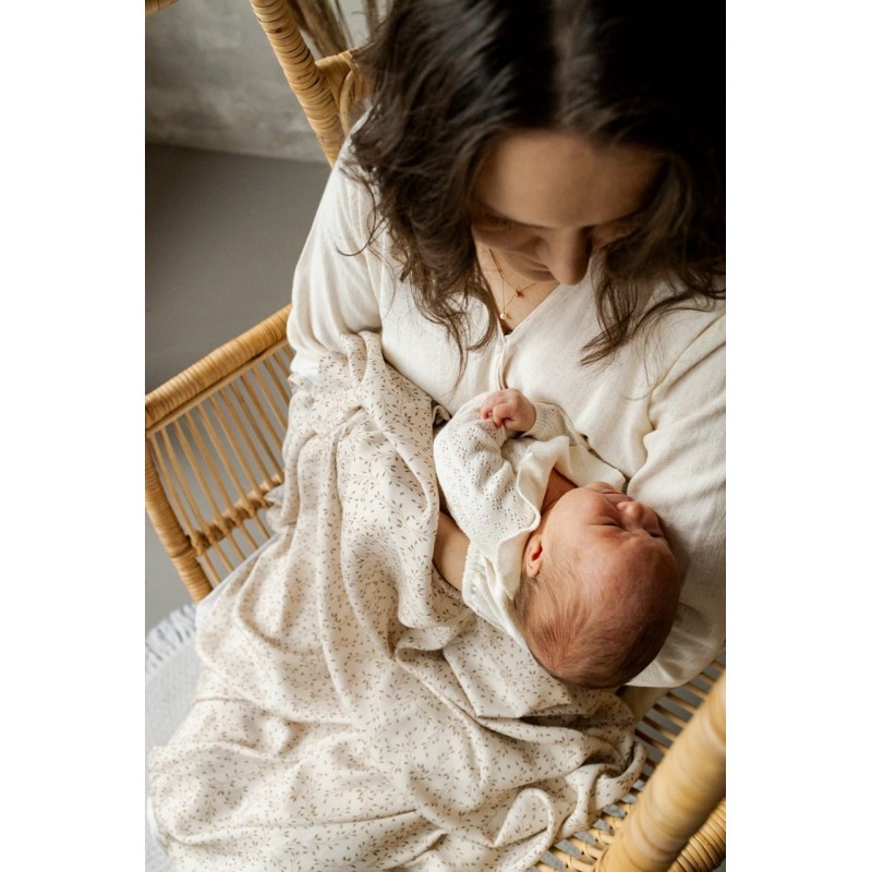 Bamboo swaddle - Herbs