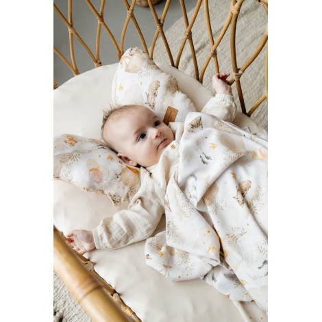 Bamboo swaddle for baby ColorStories MINTYMOOD.CH