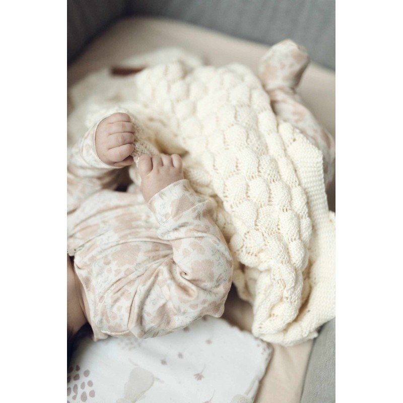 Bamboo blanket Fema - Cream