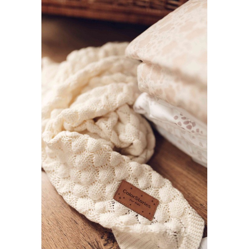 Bamboo blanket Fema - Cream