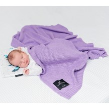 Couverture Bambou pour bebe - Lavande Lullalove Couverture Bambou pour bebe - Lavande Lullalove
