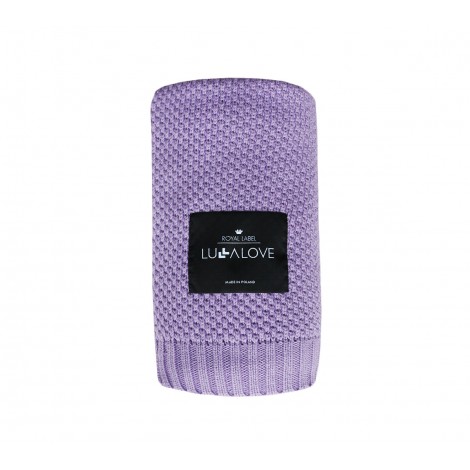Couverture Bambou pour bebe - Lavande Lullalove Couverture Bambou pour bebe - Lavande Lullalove