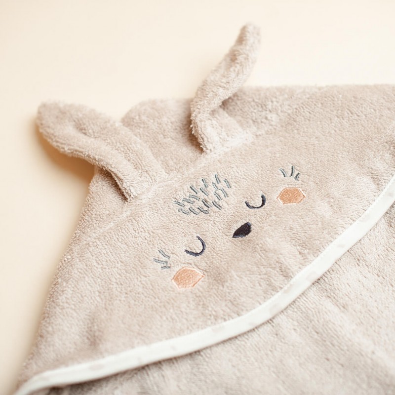 Towel with hood - Beige