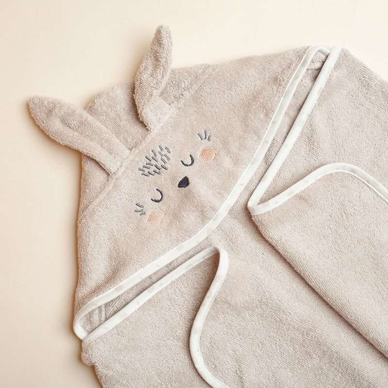 Handtuch mit Kapuze - Beige