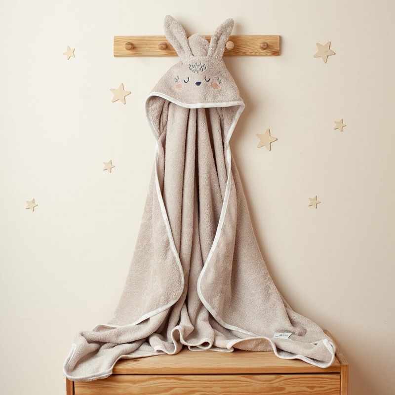 Handtuch mit Kapuze - Beige